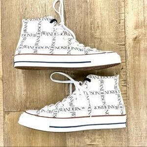 Converse X JW Anderson Logo High-Top Sneakers 12.5 womens 10.5 men